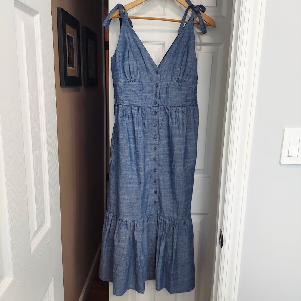 Denim Maxi Dress